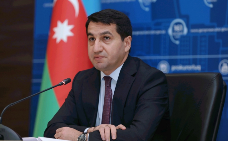 Hikmət Hacıyev Armen Qriqoryanla GÖRÜŞDÜ