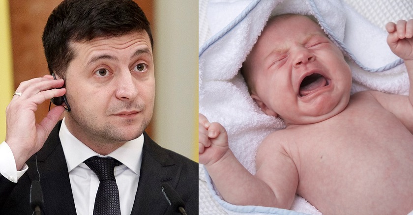 Azərbaycanda körpəyə Zelenskinin şərəfinə Volodimir adı qoydular - Rəsmi qurum “OLMAZ!