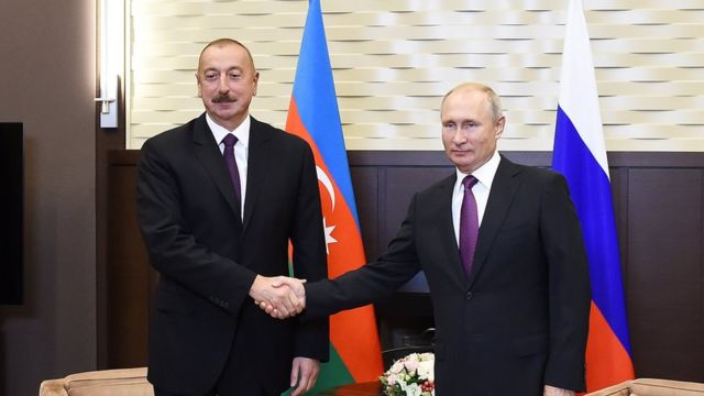 Putin İlham Əliyevi təbrik etdi