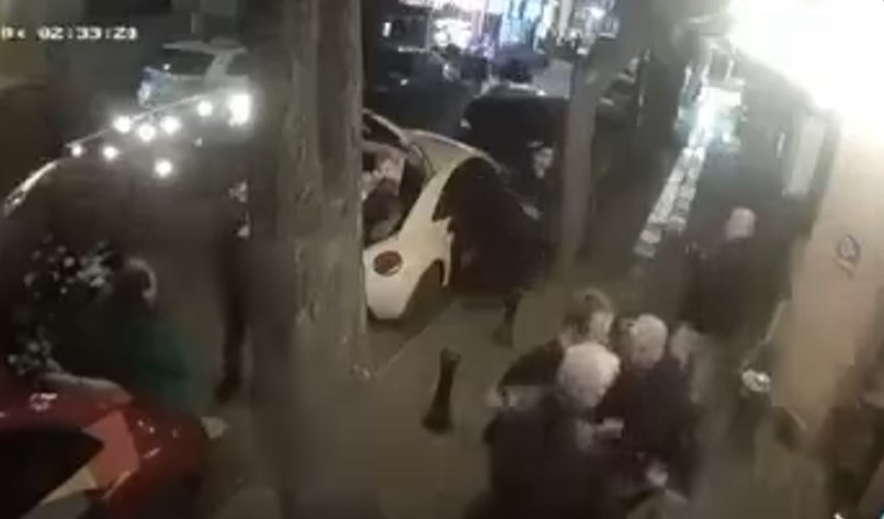 Gecə klubundakı partlayış anı - VİDEO