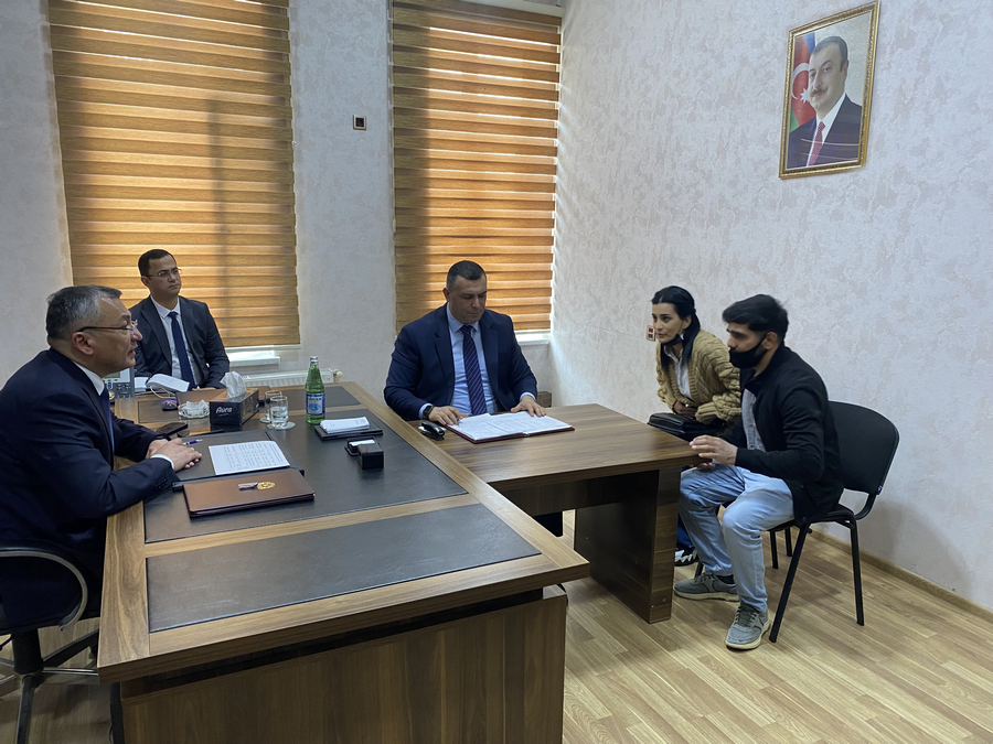 Dövlət Komitəsində vətəndaş qəbulu keçirilib