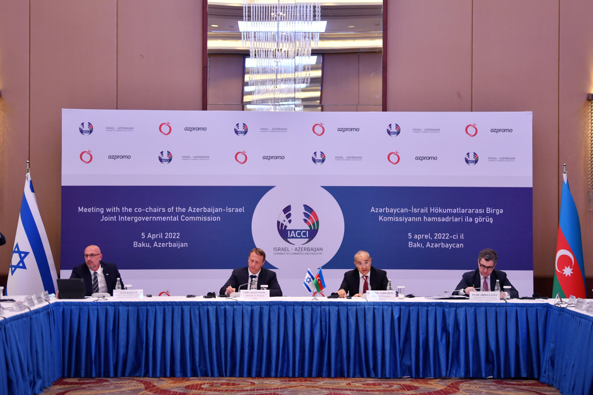 İsrail şirkətlərinin Qarabağın bərpasında iştirakı müzakirə edildi