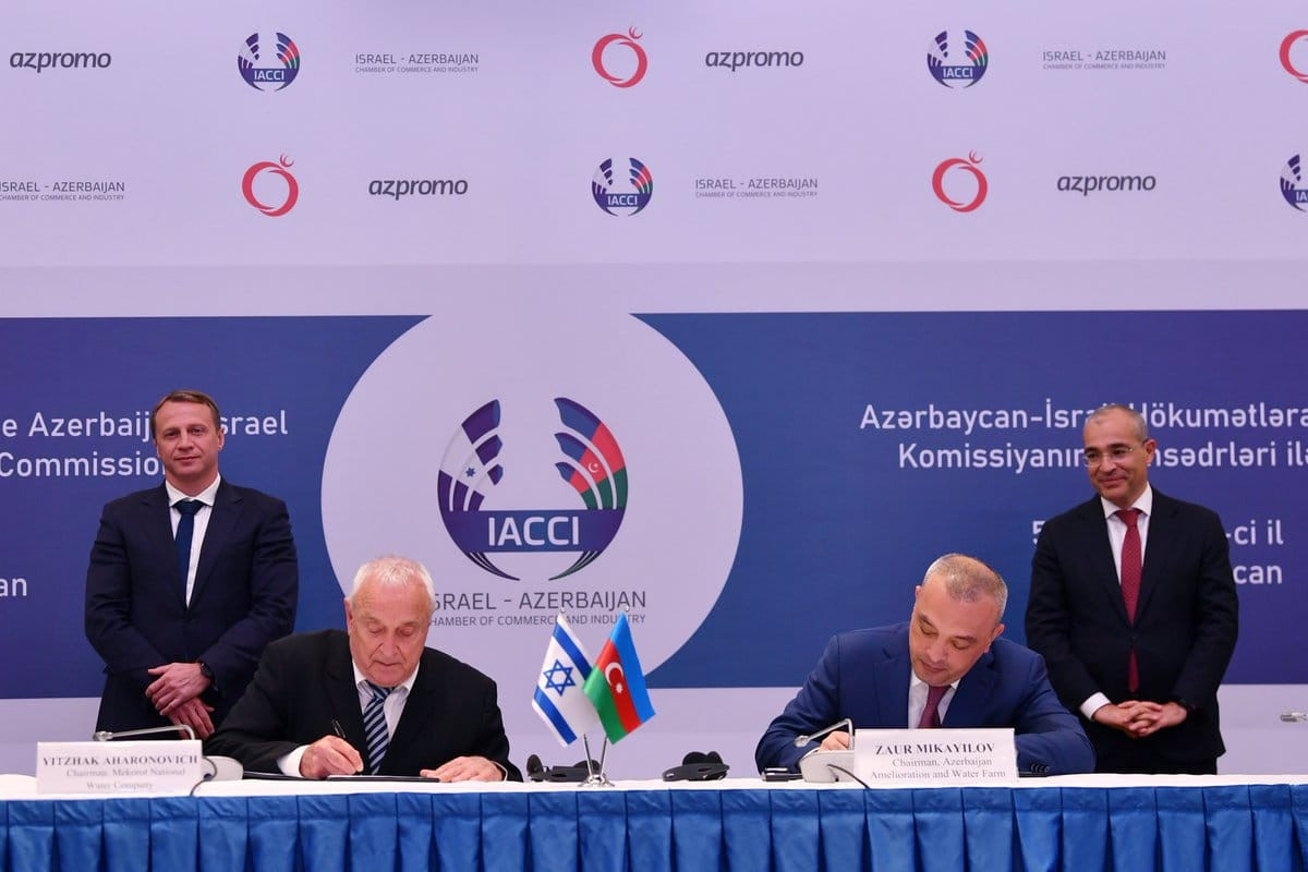 Azərbaycanla İsrail arasında yeni sənədlər İMZALANDI