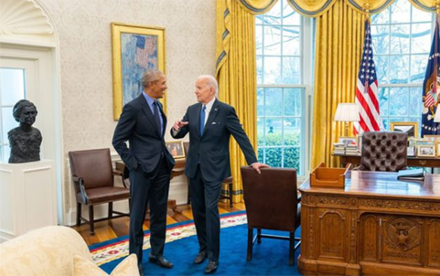 Obama illər sonra yenidən Ağ Evdə