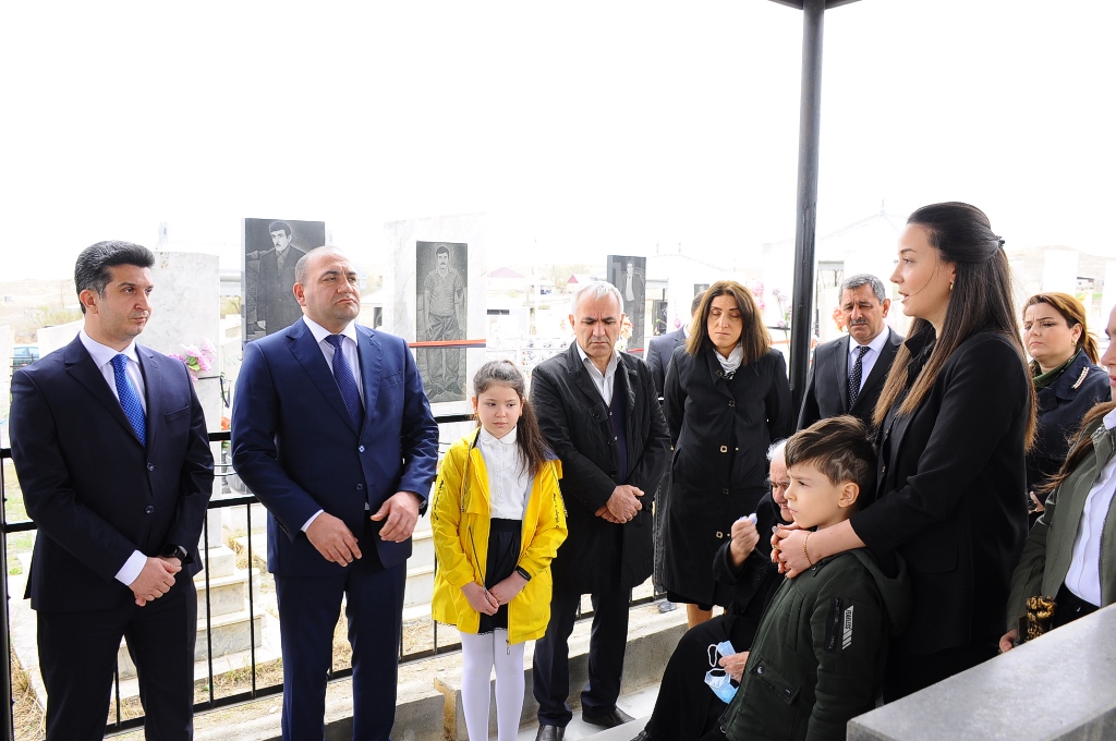 Naftalanda Aprel şəhidinin ildönümü qeyd edilib