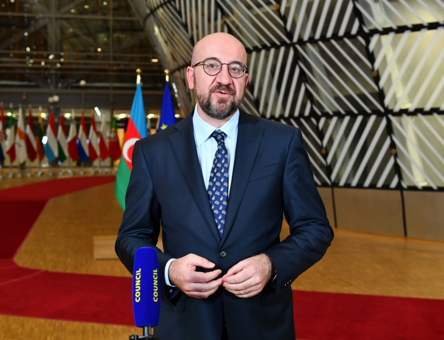 “Əliyev və Paşinyanla çox səmərəli görüş keçirdik” - Şarl Mişel