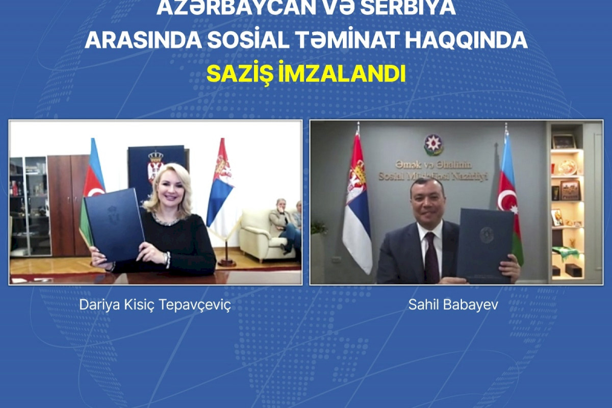 Azərbaycan və Serbiya arasında saziş imzalandı