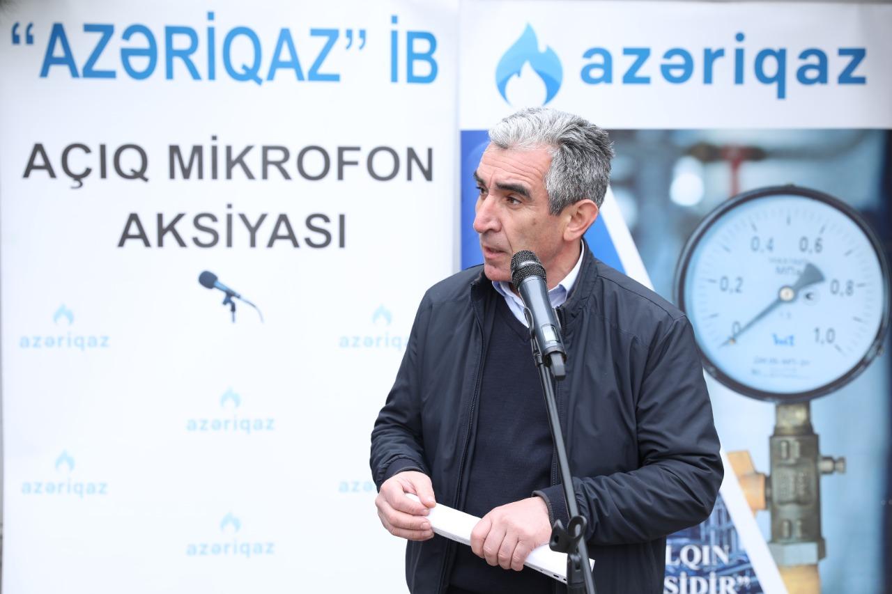 “Azəriqaz”ın rəhbərliyi Nəsimidə sahibkarlarla görüşüb