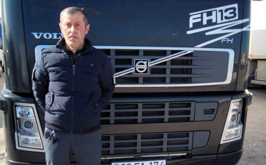 Ukraynadan daha bir azərbaycanlı sürücü təxliyə olundu