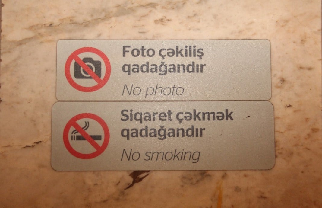 Metroda çəkiliş niyə qadağandır?