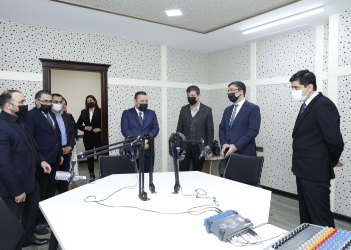 MEDİA və Audiovizual Şuranın rəhbərləri BDU-da - FOTO