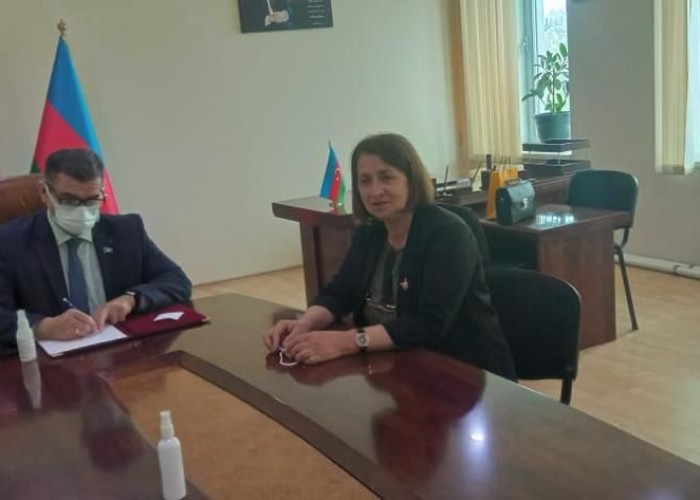 Novruz Aslanov İsmayıllıda seçicilərini qəbul etdi - FOTOLAR