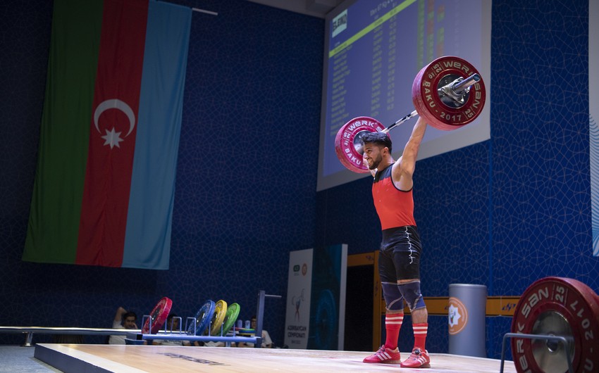 Ağır atletika üzrə ölkə çempionu məlum oldu