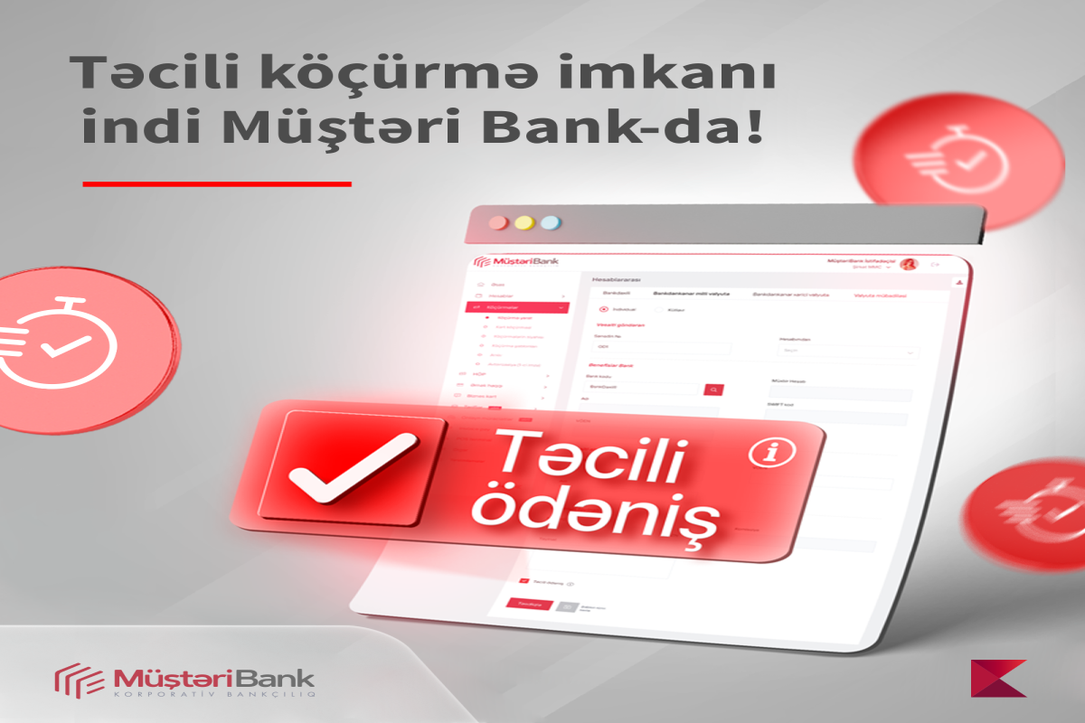 “Kapital Bank” sahibkarlara təcili ödənişlər funksiyasını təqdim edir​​​​​​​
