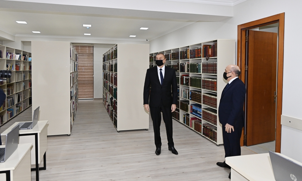 Prezident İlahiyyat İnstitutunun yeni binasının AÇILIŞINDA