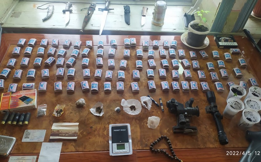 Polis əməliyyat keçirdi - Saxlanılan var