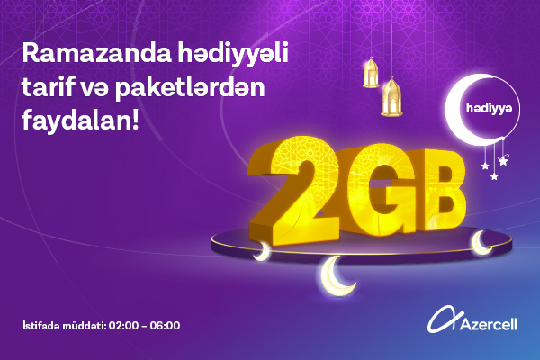 Azercell-dən özəl Ramazan kampaniyası
