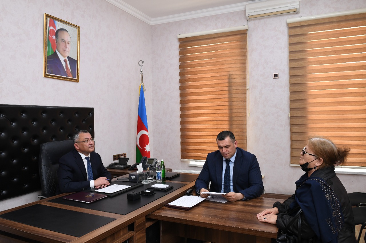 Dövlət Komitəsində vətəndaşların növbəti qəbulu keçirilib