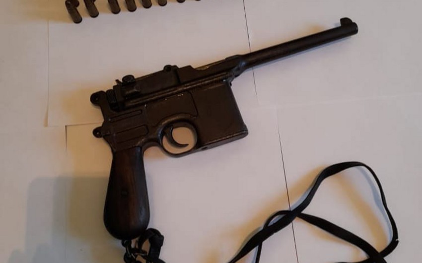 Laçın sakini silahla tutuldu