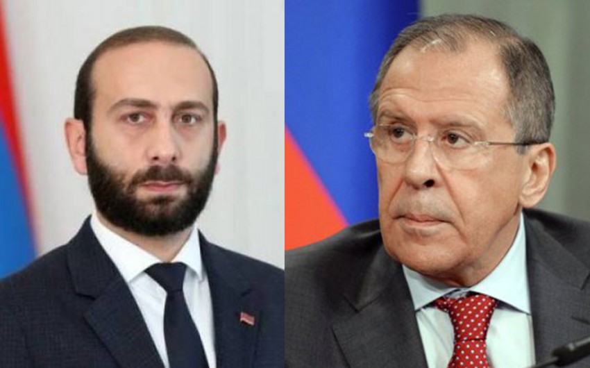 Lavrov Mirzoyanla sülh müqaviləsini müzakirə etdi