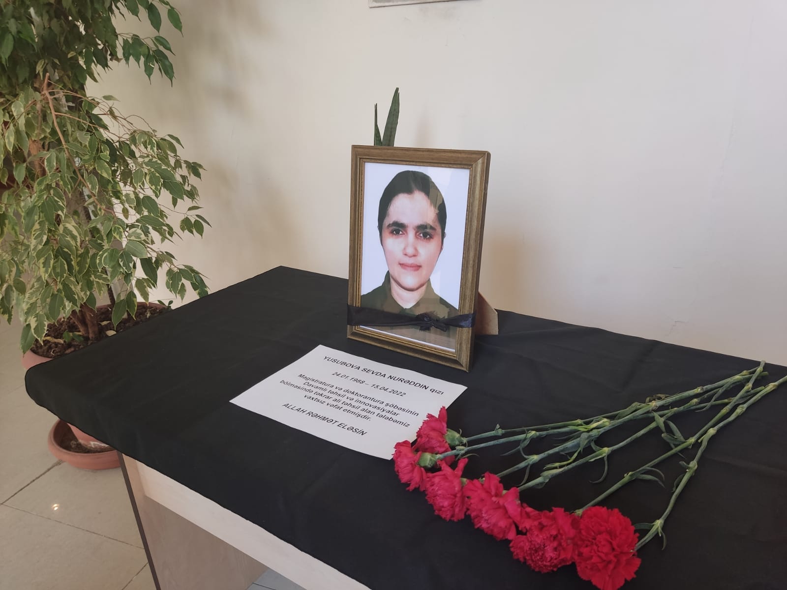 Pedaqoji Universitetin tələbəsi vəfat edib