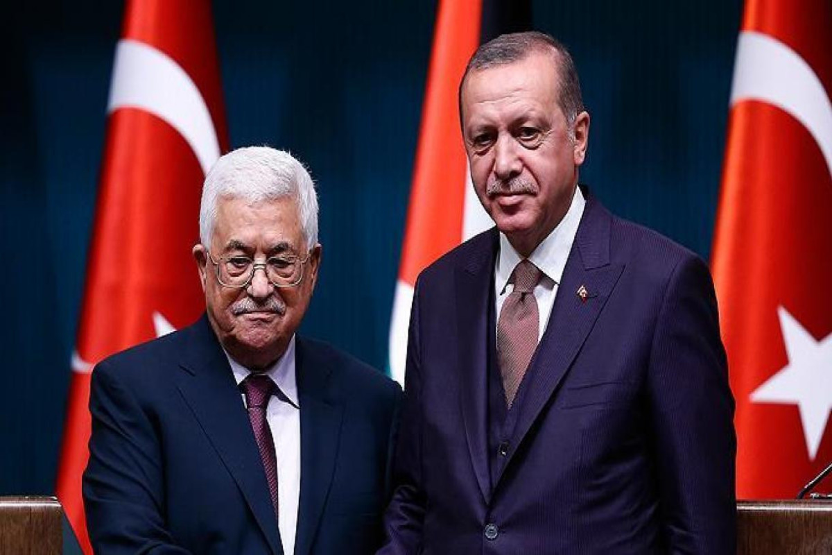 Ərdoğan Fələstin lideri ilə danışıqlar apardı