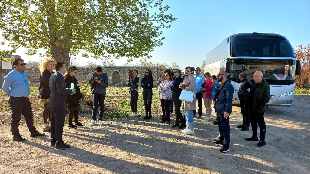 Gürcüstanın mədəniyyət xadimləri Ağdamda
