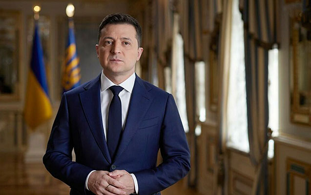 Zelenski BVF rəhbəri ilə postmüharibə dövrünü müzakirə etdi