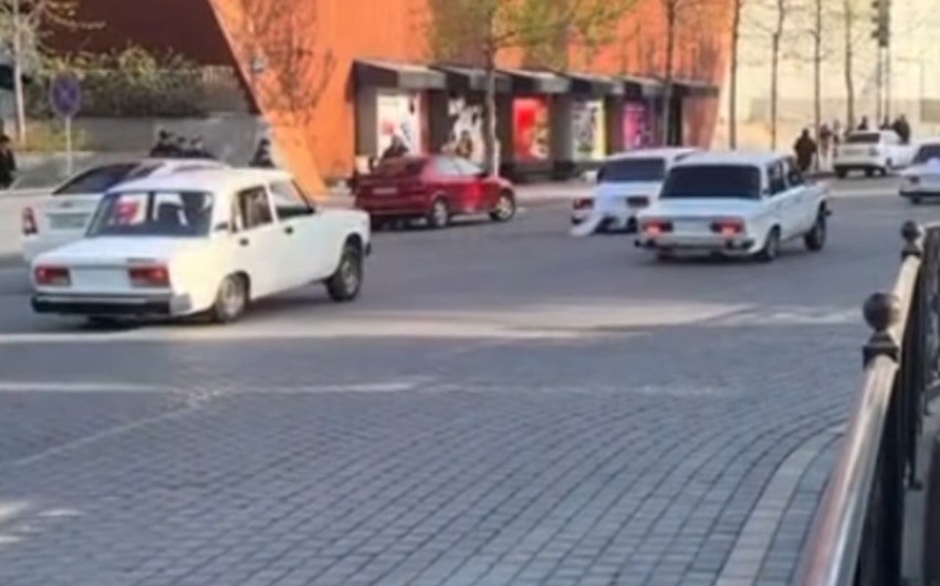 Toy karvanında avtoxuliqanlıq edənlər tutuldu