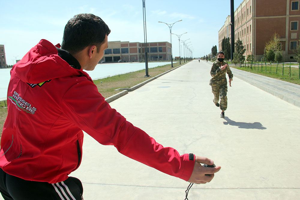 “Şahin” hərbi-idman oyunları üzrə birincilik keçirilib