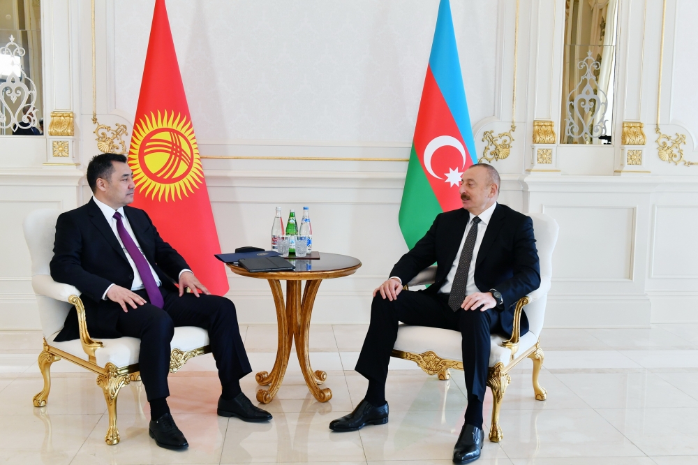 Azərbaycan Qırğızıstanla Strateji Tərəfdaşlıq haqqında Bəyannamə İMZALAYIR