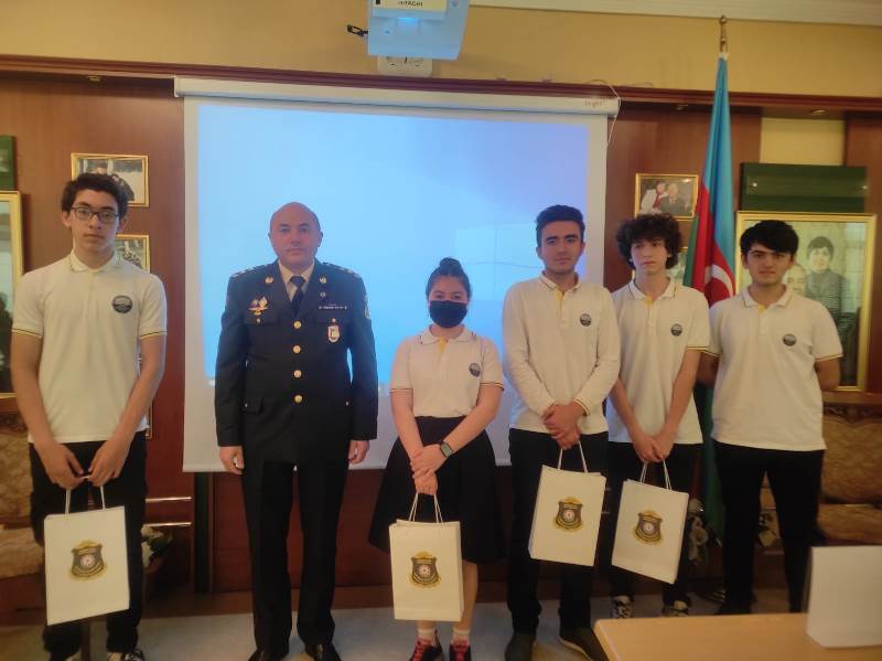 Şagirdlər arasında hərbi bilik yarışı keçirilib   