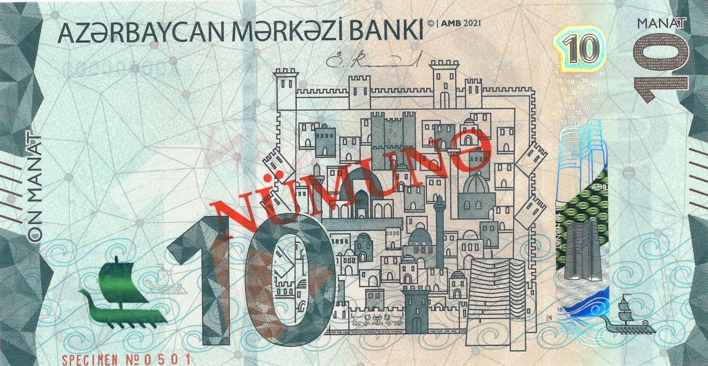 Yeni 10 manatlıq tədavülə buraxılır - FOTO