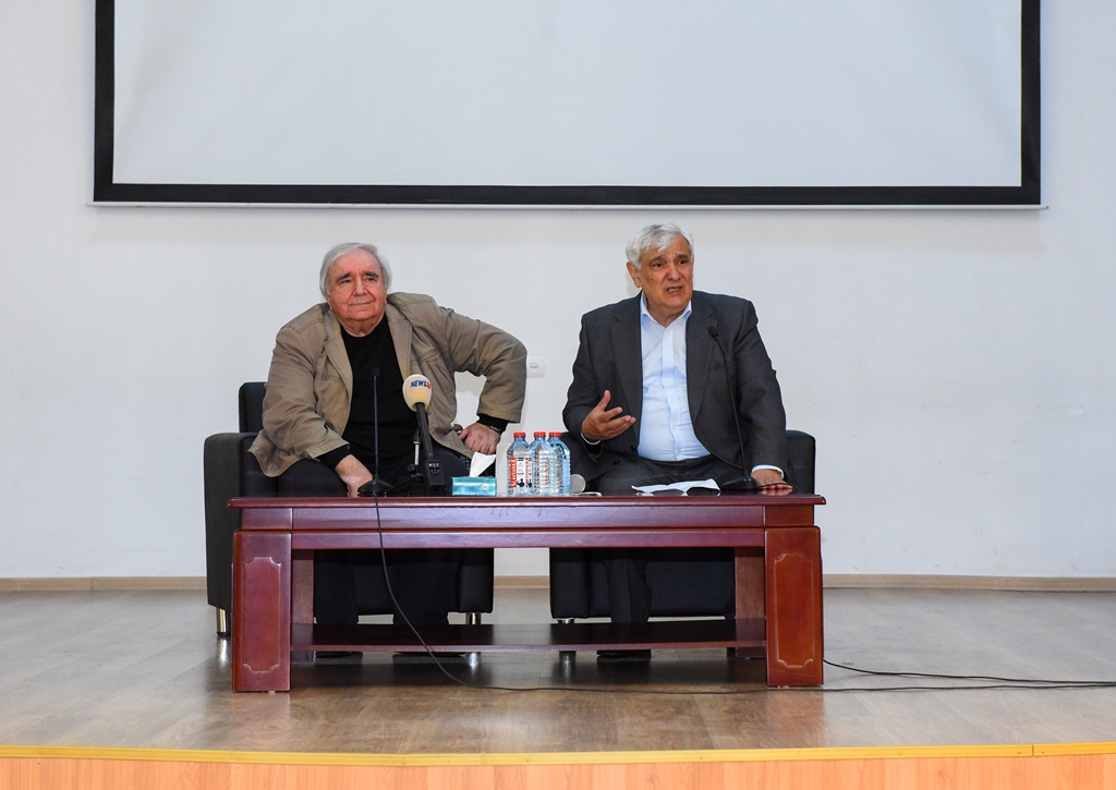 ADU-da Ramiz Rövşənlə görüş keçirilib - FOTO