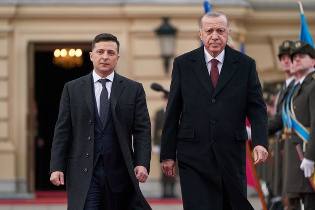 Ərdoğan Zelenski ilə müzakirə apardı