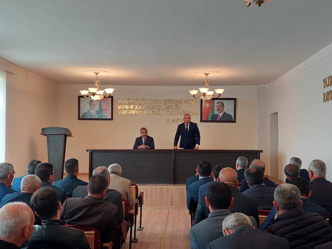 Yardımlıda fermerlərlə görüş keçirilib
