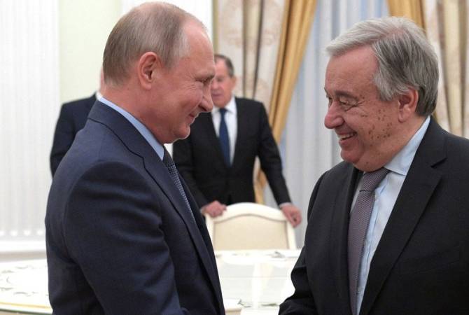 Putin bu gün BMT-nin baş katibi ilə görüşəcək