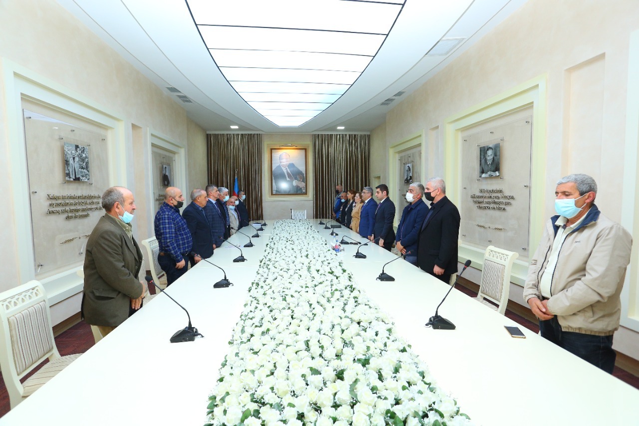Binəqədidə Çernobıl əlilləri ilə görüş keçirilib