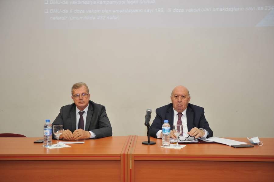 BMU-da Elmi Şuranın iclası keçirilib