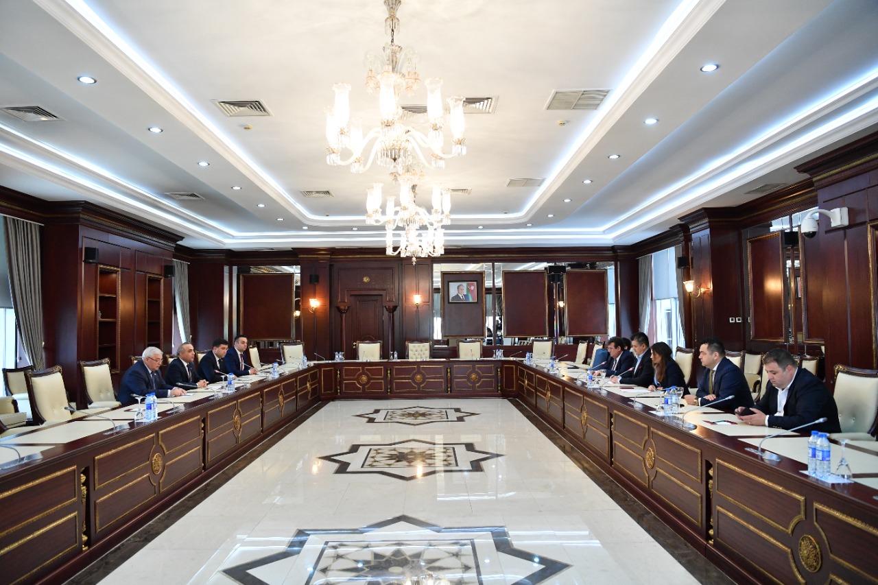 Rumıniya nümayəndə heyəti Milli Məclisdə - FOTO