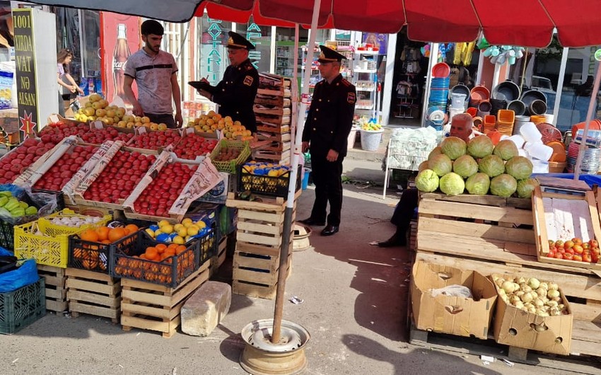 Qanunsuz ticarətlə məşğul olanlar cərimələndi