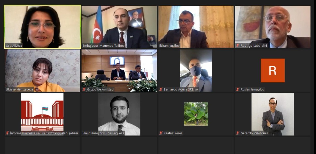 Meksika ilə parlament əlaqələri inkişaf edir