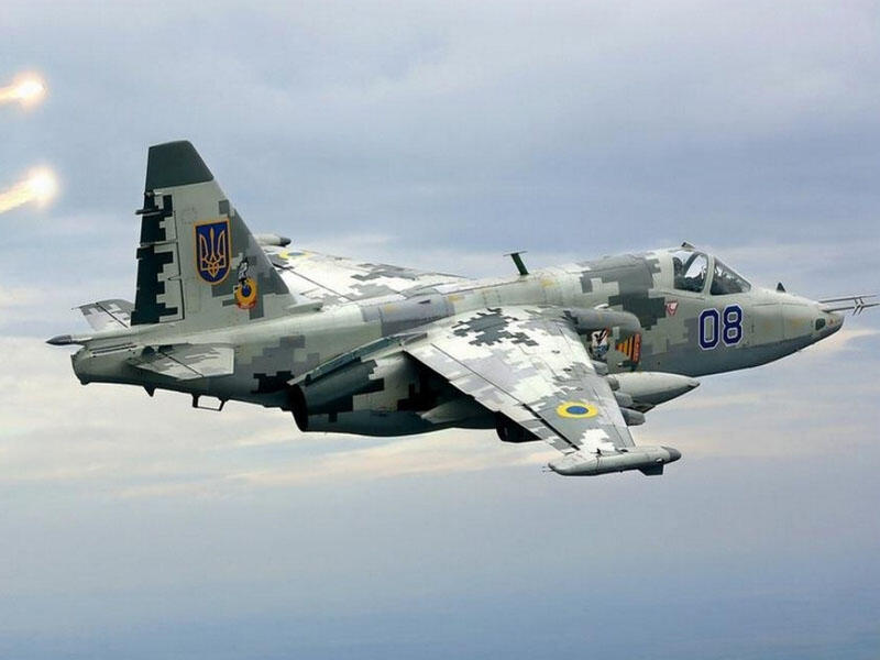  Luqanskda Ukraynanın Su-24 təyyarəsi vurulub