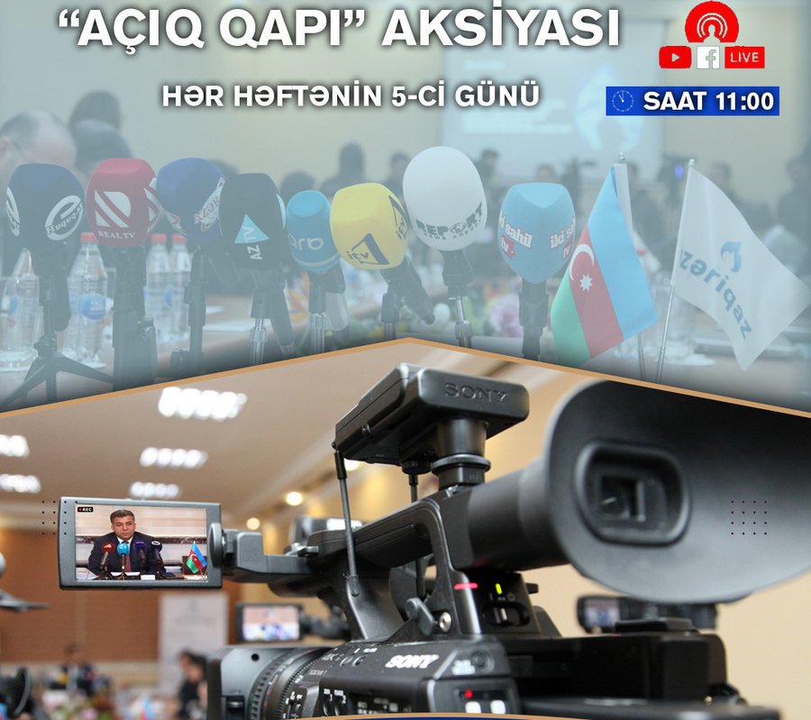 “Azəriqaz”da media və QHT nümayəndələri ilə görüş keçiriləcək