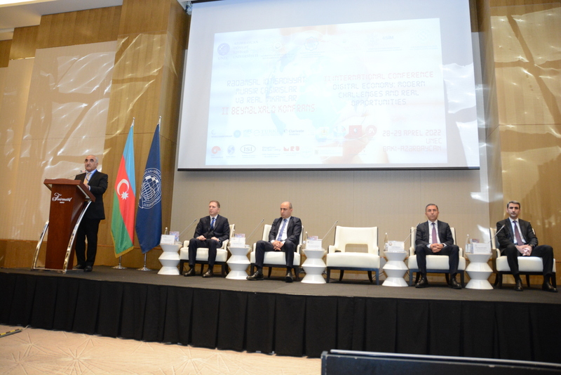 “Rəqəmsal iqtisadiyyat: müasir çağırışlar və real imkanlar” - FOTO
