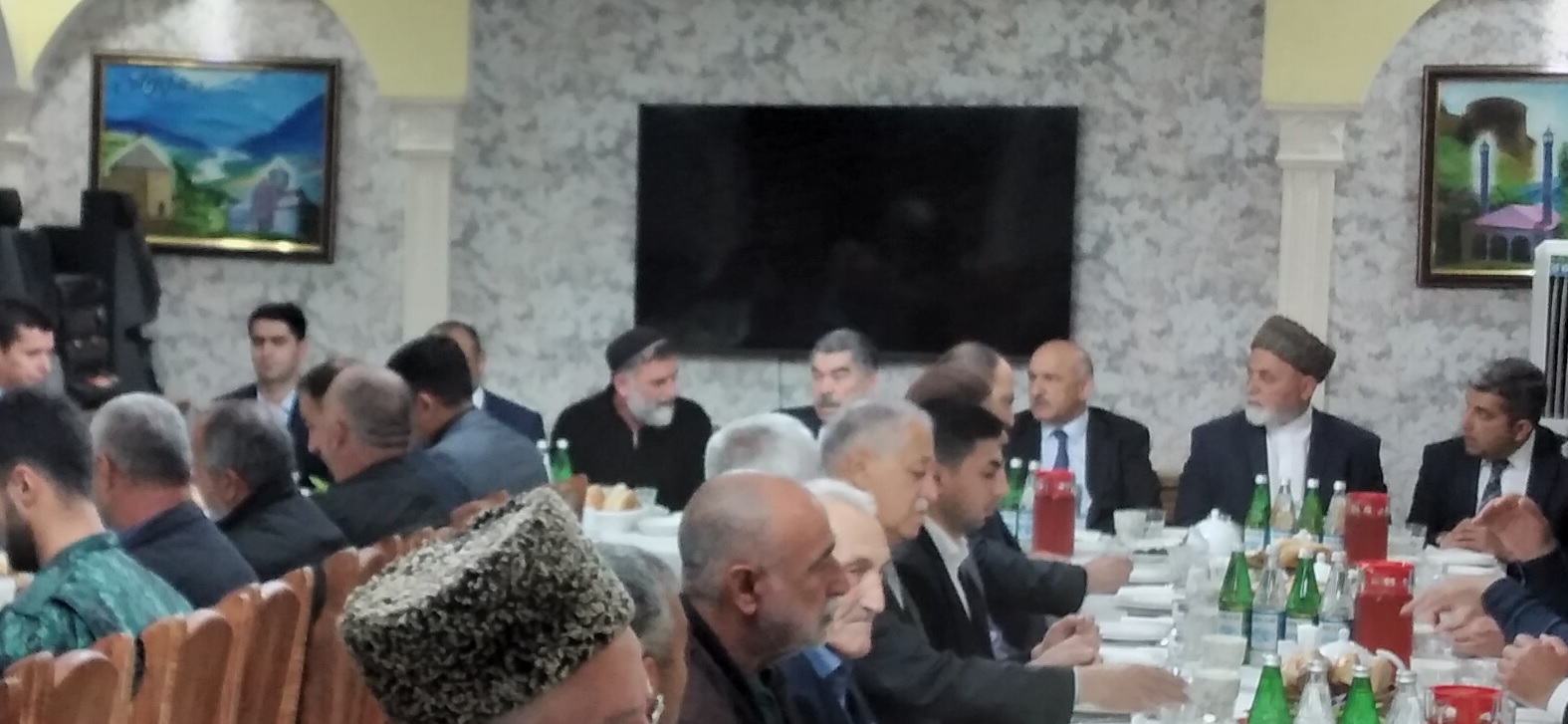 Hacıqabulda iftar süfrəsi verilib - FOTO