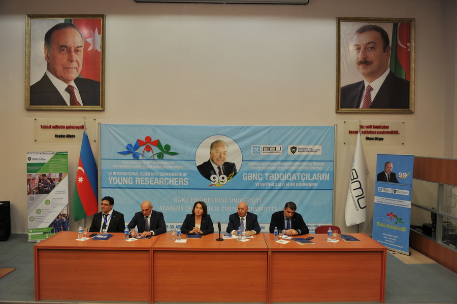 BMU və DGKA-nın birgə təşkil etdiyi beynəlxalq elmi konfransı öz işinə başlayıb - FOTO