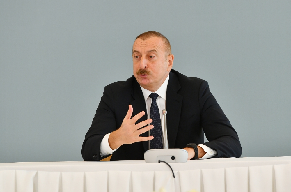 “Ukraynanın ərazi bütövlüyünü açıq şəkildə dəstəkləyirik” - İlham Əliyev