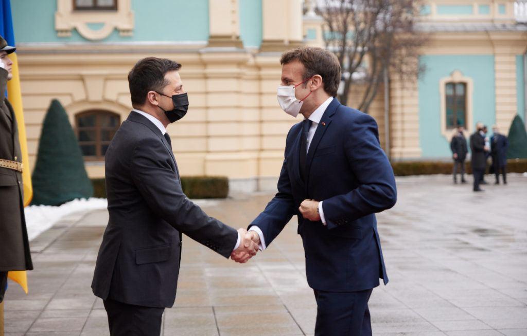 Makron Zelenski ilə danışıqlar aparacaq