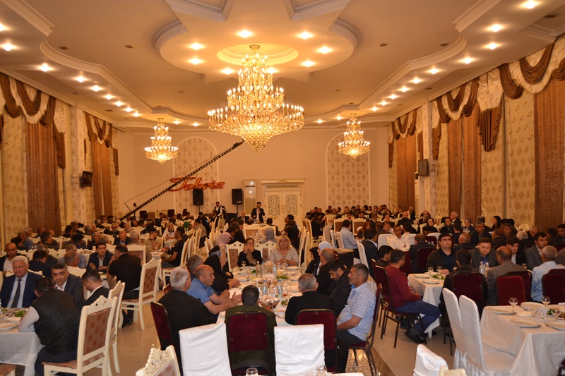Şəhid ailələri üçün iftar süfrəsi açılıb